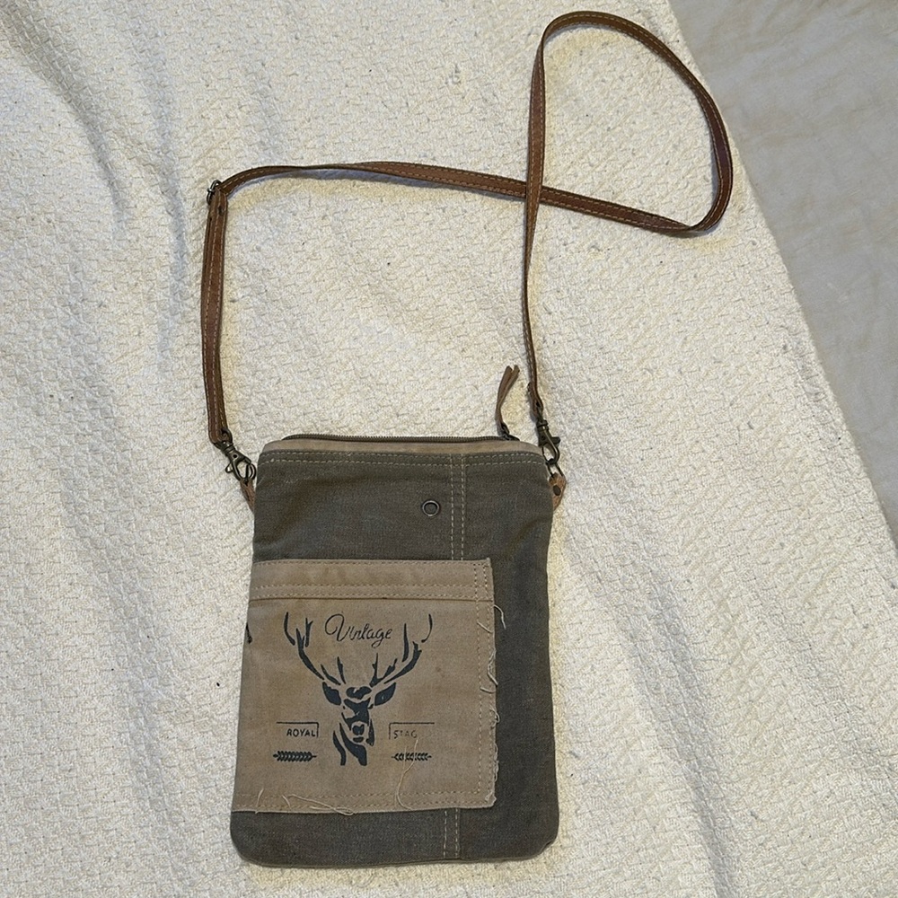 Canvas Crossbody Purse